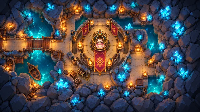 10 · Hidden Light Chamber, SWASHPAWS concept illustration